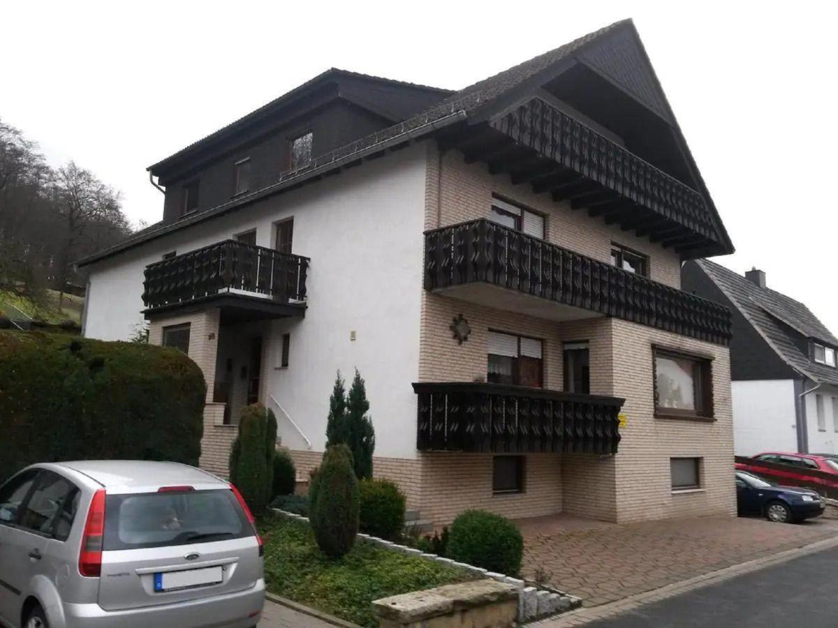Ferienwohnung Am Waldrand Bad Driburg Esterno foto