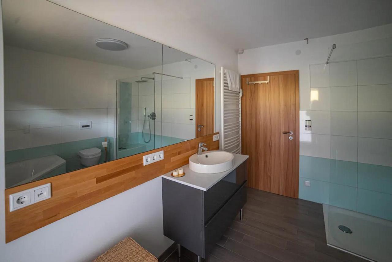 Ferienwohnung Am Waldrand Bad Driburg Esterno foto